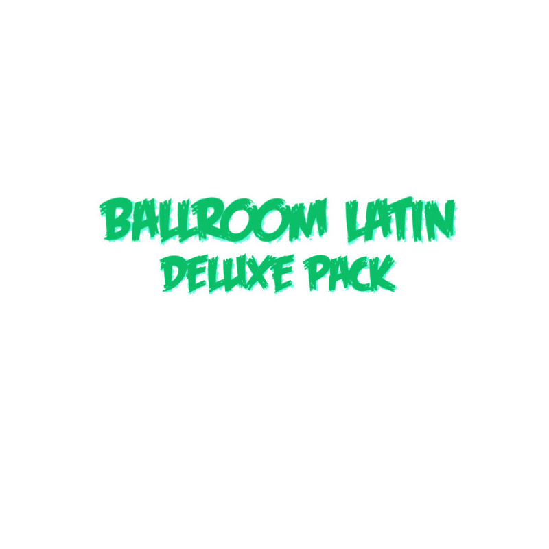 Danses latines de salon Pack Deluxe ( Rumba, Samba, Cha cha cha, Rock/Jive, Pasodoble)
